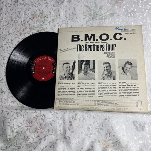 Brothers Four BMOC Best Music On/Off Campus VG - Picture 2 of 2